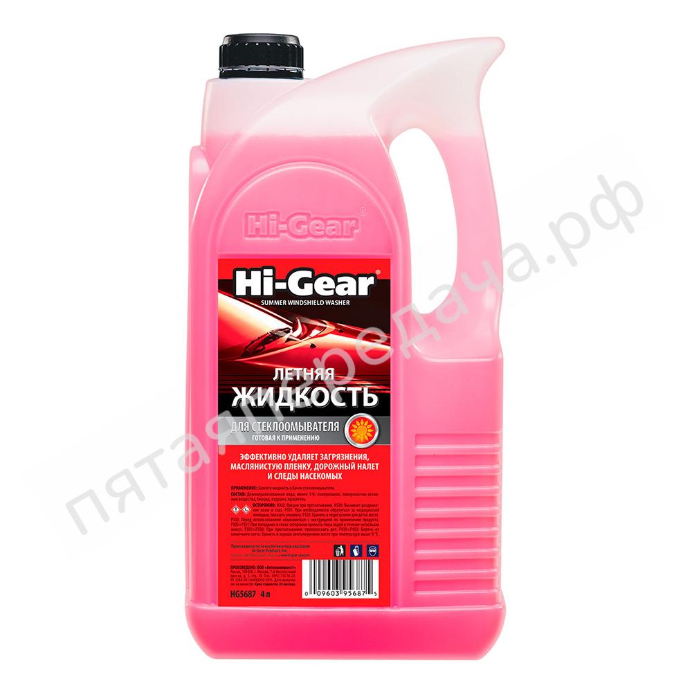 Летняя жидкость для стеклоомывателей автомобилей - HG5687