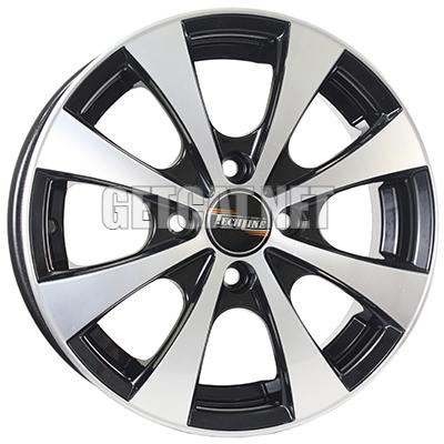 Диски Tech-Line 411 5x14 4x100 ET45 ЦО54.1 цвет BD - RD830529