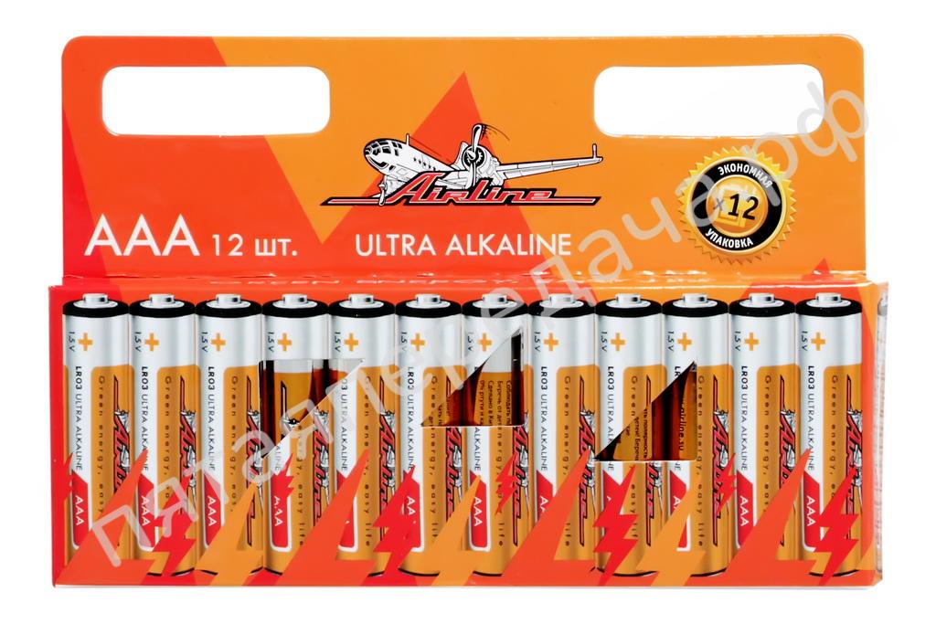 Батарейки LR03/AAA щелочные 12 шт. - AAA12