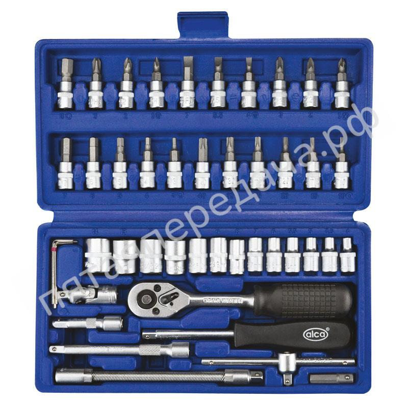 Набор головок, 46 предметов - 413200