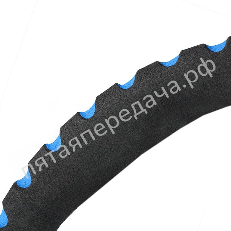 Чехол на руль черн. торц.вст. (синий) 37-39см - 596400