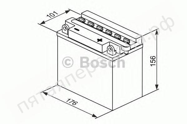Батарея аккумуляторная, 12В 19А/ч MOBA FP M4F - 0092M4F430