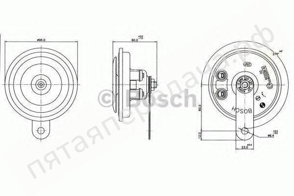 Сигнал звуковой - 0986320135