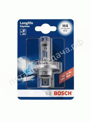 Лампа галоген Longlife Daytime H4 12В 60/55Вт - 1987301054
