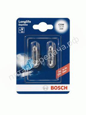 Лампа накаливания Long-life Daytime C5W 12В 5Вт - 1987301060