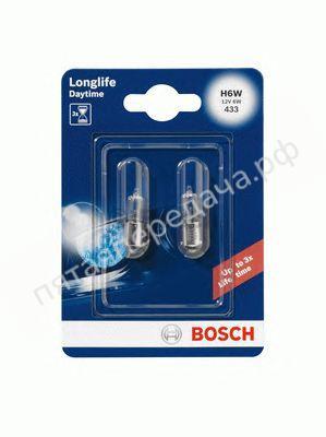 Лампа накаливания Long-life Daytime H6Вт 12В 6Вт - 1987301061