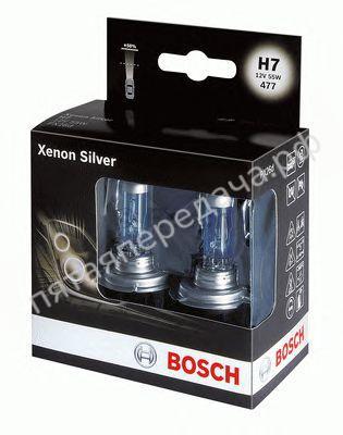 Лампа галоген Xenon Silver H7 12В 55Вт, 2шт - 1987301087