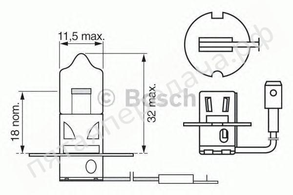 Лампа галоген Longlife Daytime H3 12В 55Вт - 1987302038
