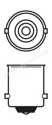 Лампа накаливания Pure Light R5W 12В 5Вт - 1987302204