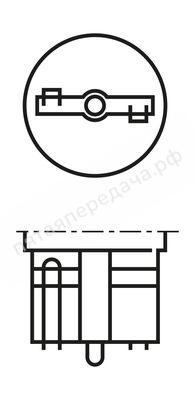 Лампа накаливания Pure Light W16W 12В 16Вт - 1987302205