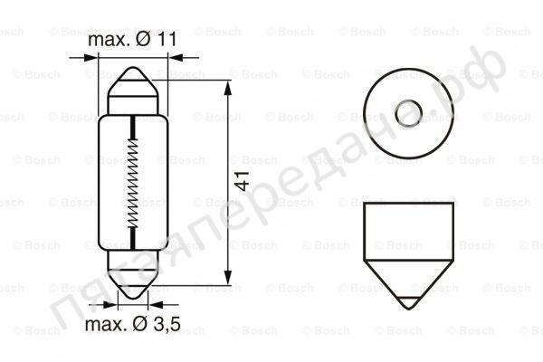 Лампа накаливания - 1987302210