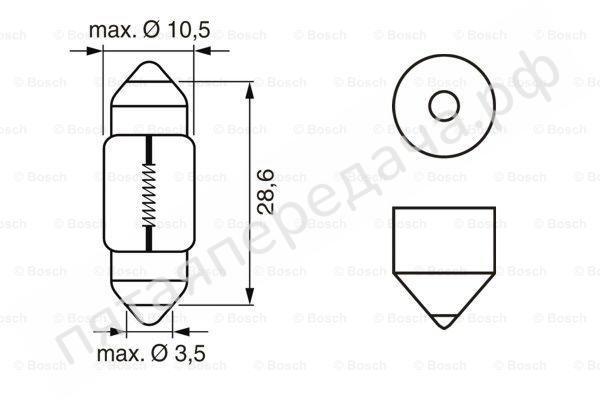 Лампа накаливания - 1987302227