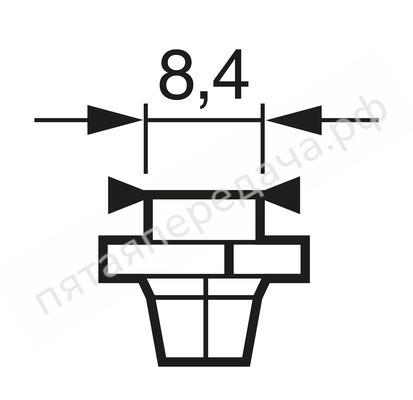 Лампа накаливания Pure Light BAX 12В 1,5Вт - 1987302255