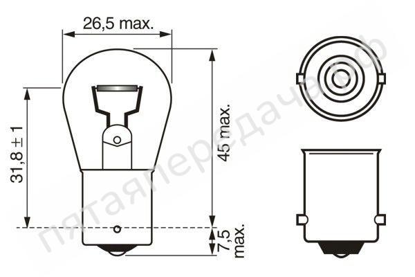 Лампа накаливания - 1987302701