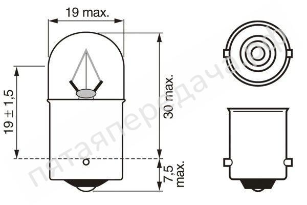 Лампа накаливания - 1987302704