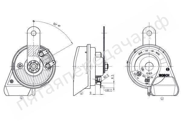 Сигнал звуковой - 9320335207