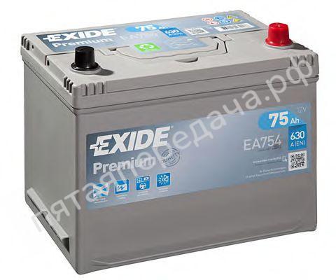 Premium, 12в 75а/ч - EA754