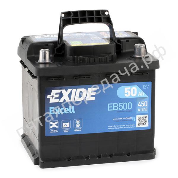 Excell, 12в 50а/ч - EB500