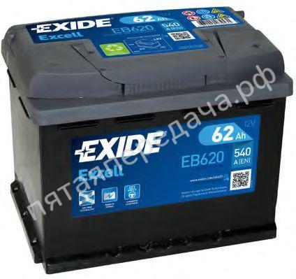 Excell, 12в 62а/ч - EB620