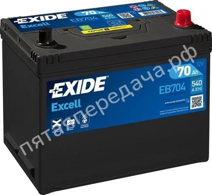 Excell, 12в 70а/ч - EB704