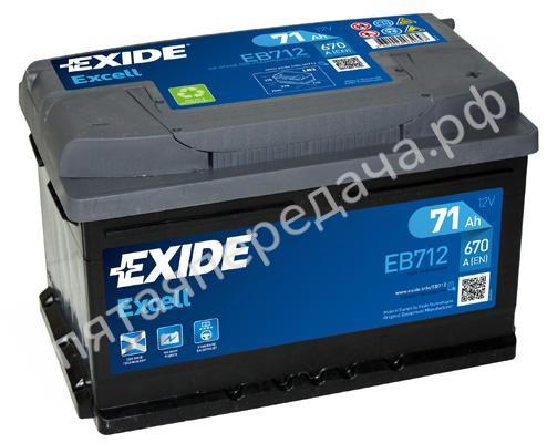Excell, 12в 71а/ч - EB712