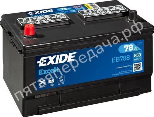 Excell, 12в 78а/ч - EB788