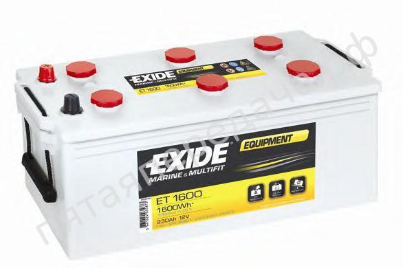 Equipment, 12В 230А/ч - ET1600