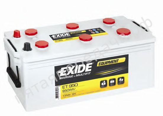 Equipment, 12В 135А/ч - ET950