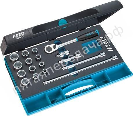 Головка 6-гранная 3/8 -17мм - 88017