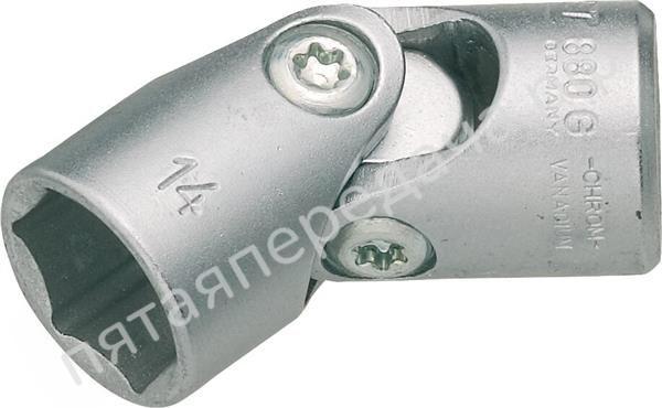 Головка 6-гранная с карданом 3/8 -15мм - 880G15