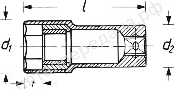 Головка свечная - 900AMGT