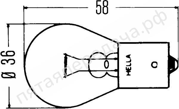 Лампа накаливания - 8GA002074241