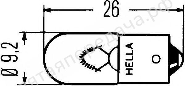 Лампа накаливания - 8GP002067061