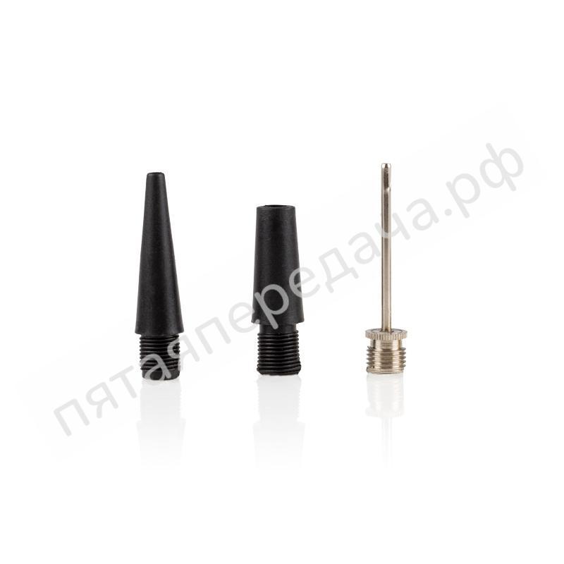 Насос ножной (1 цилиндр) манометр, 4 адаптера, Heyner Pro - 215000