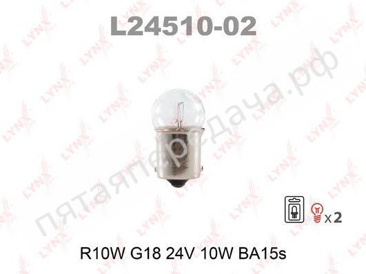 Лампа накаливания, R10W 24В 10Вт - L2451002