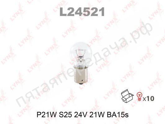 Лампа накаливания, P21W 24В 21Вт - L24521
