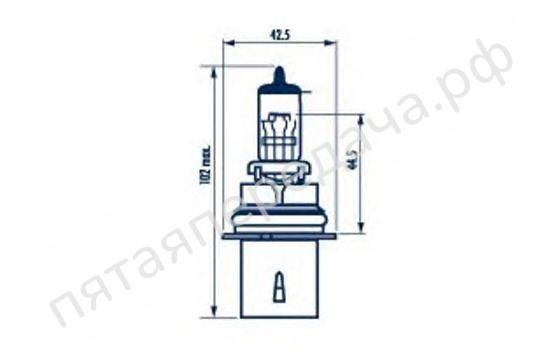 Лампа накаливания - 48007