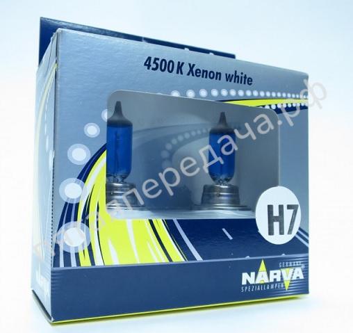 Лампа накаливания, Range Power White (RPW) 4 100 K Xenon White for closed circuits only H7 12В 55Вт - 48607
