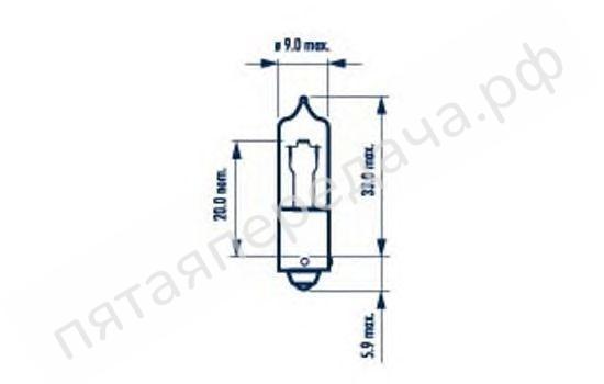 Лампа накаливания - 68196