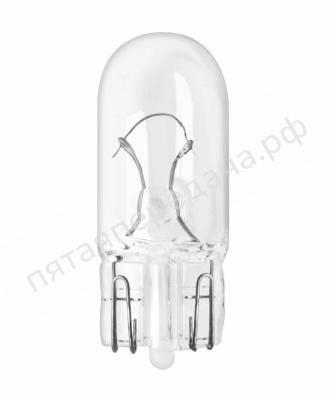 Лампа накаливания, W5W 12В 5Вт, 2шт - N50102B
