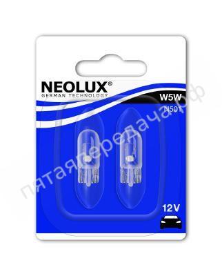 Лампа накаливания, W5W 12В 5Вт, 2шт - N50102B