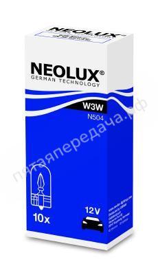 Лампа накаливания, W3W 12В 3Вт - N504