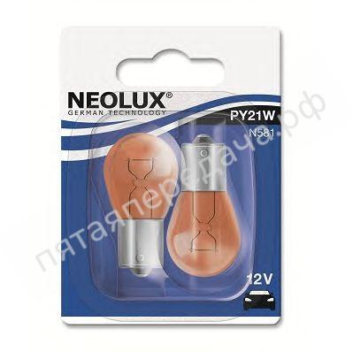 Лампа накаливания, PY21W 12В 21Вт, 2шт - N58102B