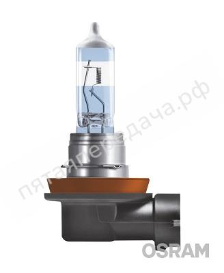 Лампа накаливания, NIGHT BREAKER UNLIMITED H11 12В 55Вт, 1шт - 64211NBU
