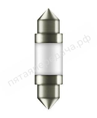 Лампа светодиодная LED technology C5W 12В 1Вт - 6498CW01B