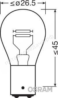 Лампа накаливания - 7240