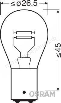 Лампа накаливания - 7240