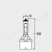 Лампа накаливания, Original Line H27W/1 12В 27Вт, 1шт - 880