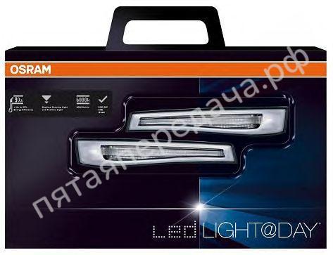 Установочный комплект дневных светодиодных ходовых огней (2 фонаря) LED LIGHT@DAY - LEDDRL101