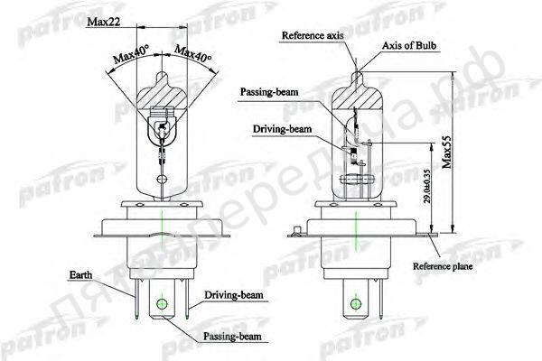 Лампа галогенная - PLH47570